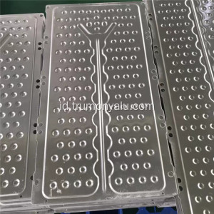 ide pelat pendingin air aluminium untuk baterai BV